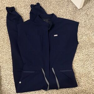 Figs Rafaela cargo scrub jumpsuit